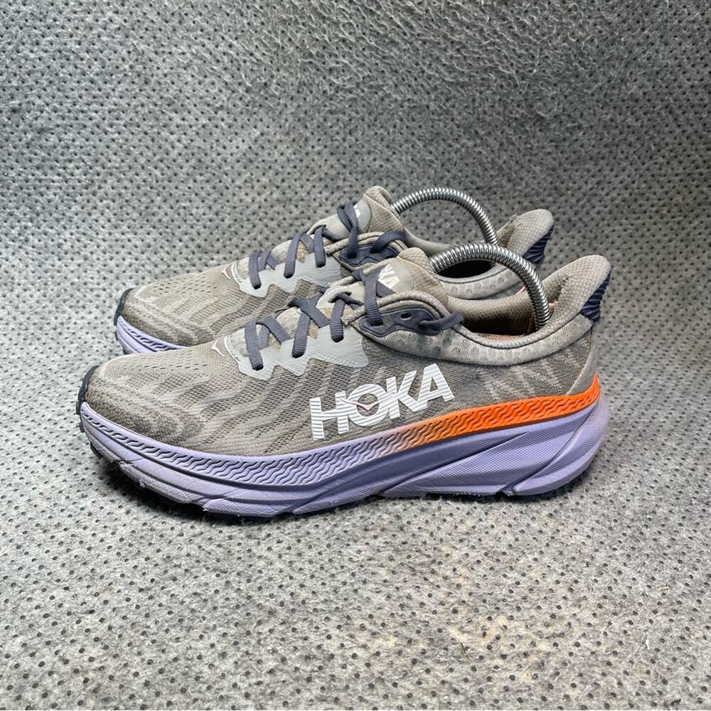 Hoka On One Challenger ATR 7 Grey Running Shoes Size 9.5 Women’s